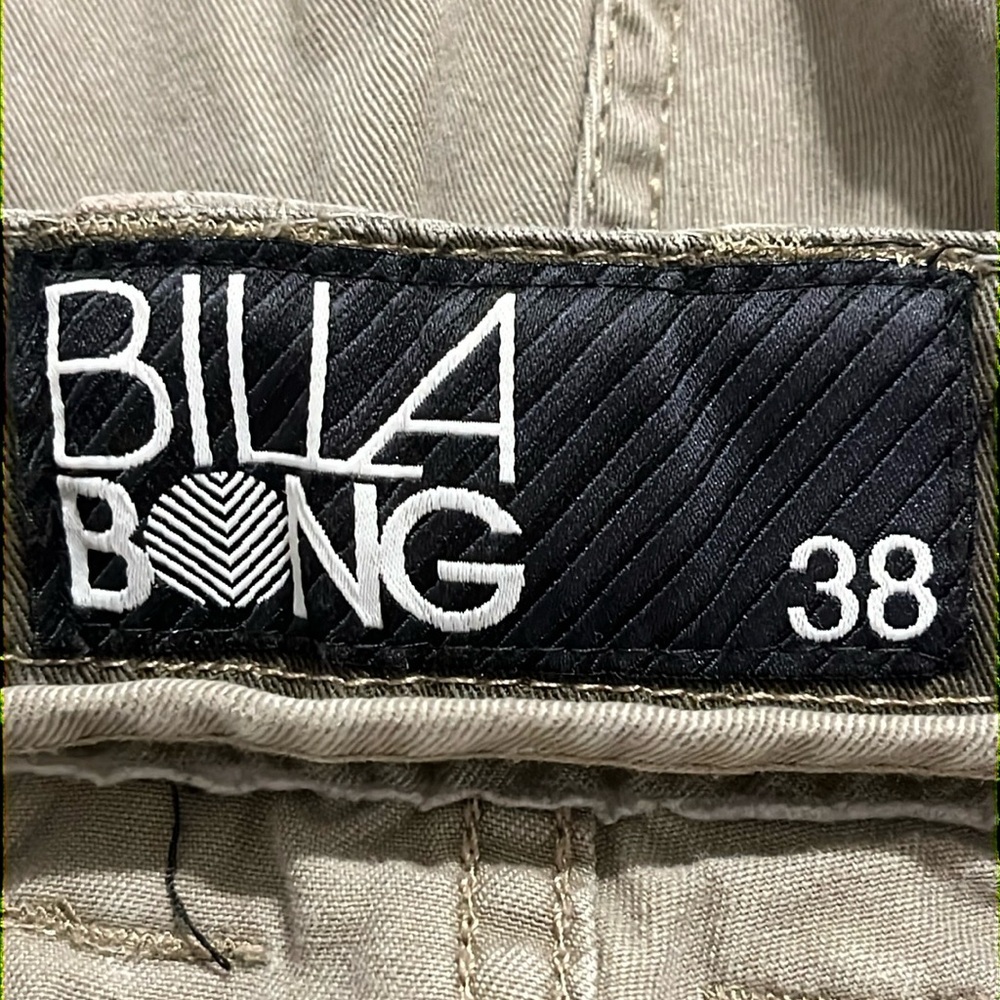 Billabong TAN CARGO SHORTS Men's 38 GORPCORE Hiking Adventure Casual - Picture 8 of 11